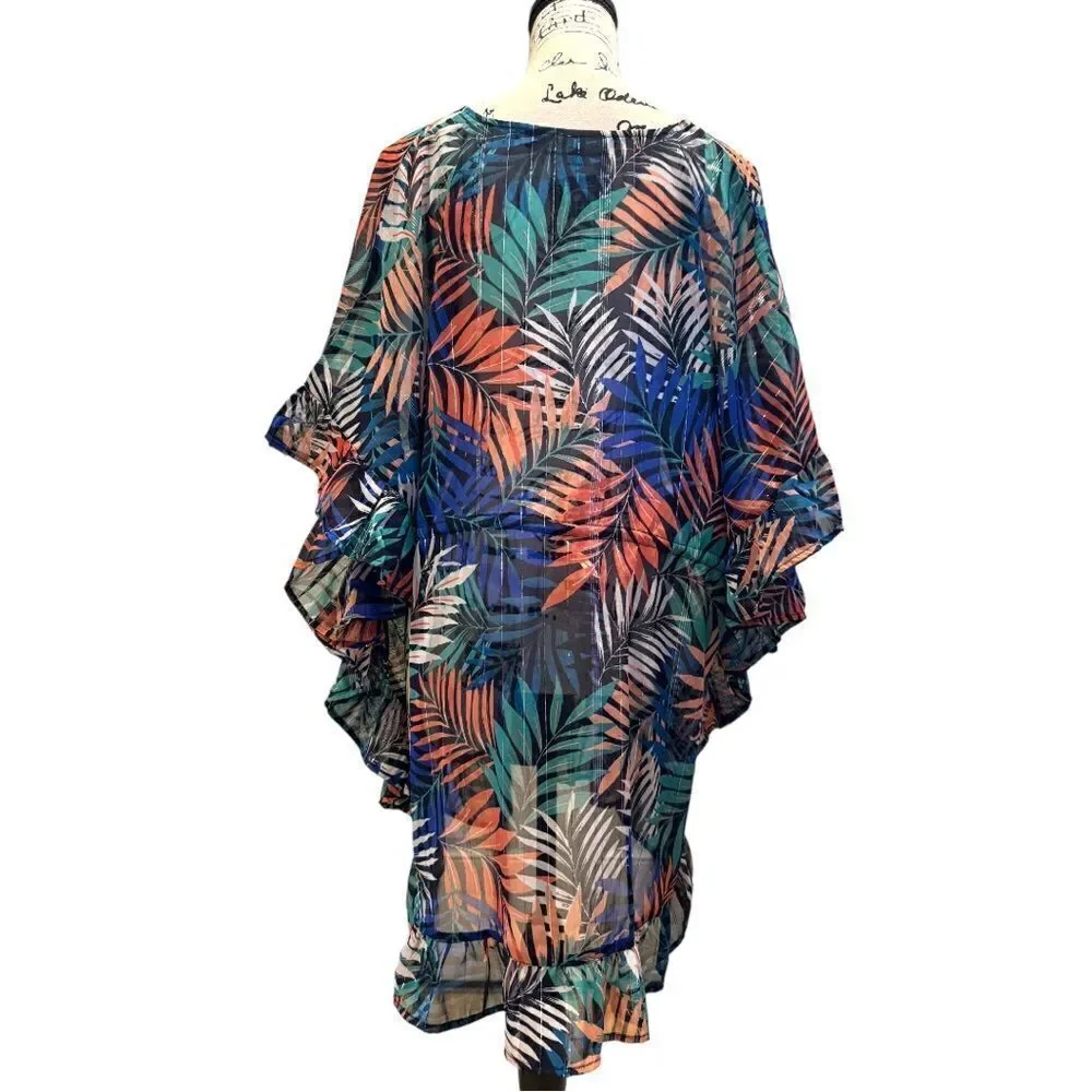 CZ Collection Women’s Gauzy Beach Cover Up Size 2XL